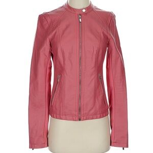 Express Women's Blush Leather Jacket